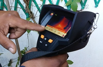 MODERNA STRUMENTAZIONE: TERMOCAMERA